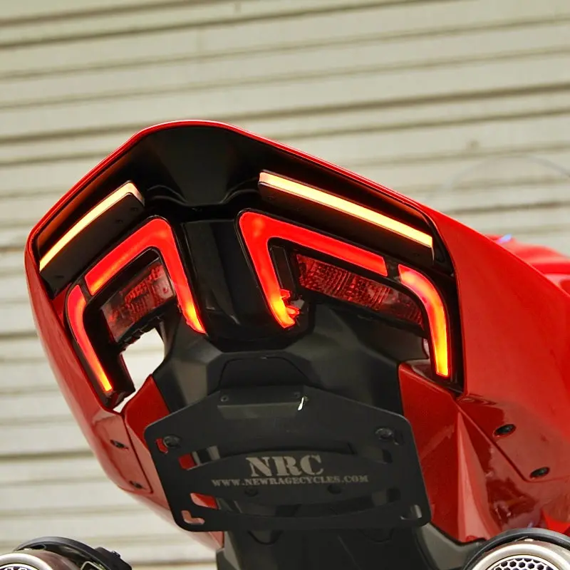 New Rage Cycles 25+ Ducati Panigale/ Streetfighter V2 Fender Eliminator Kit Tucked 1
