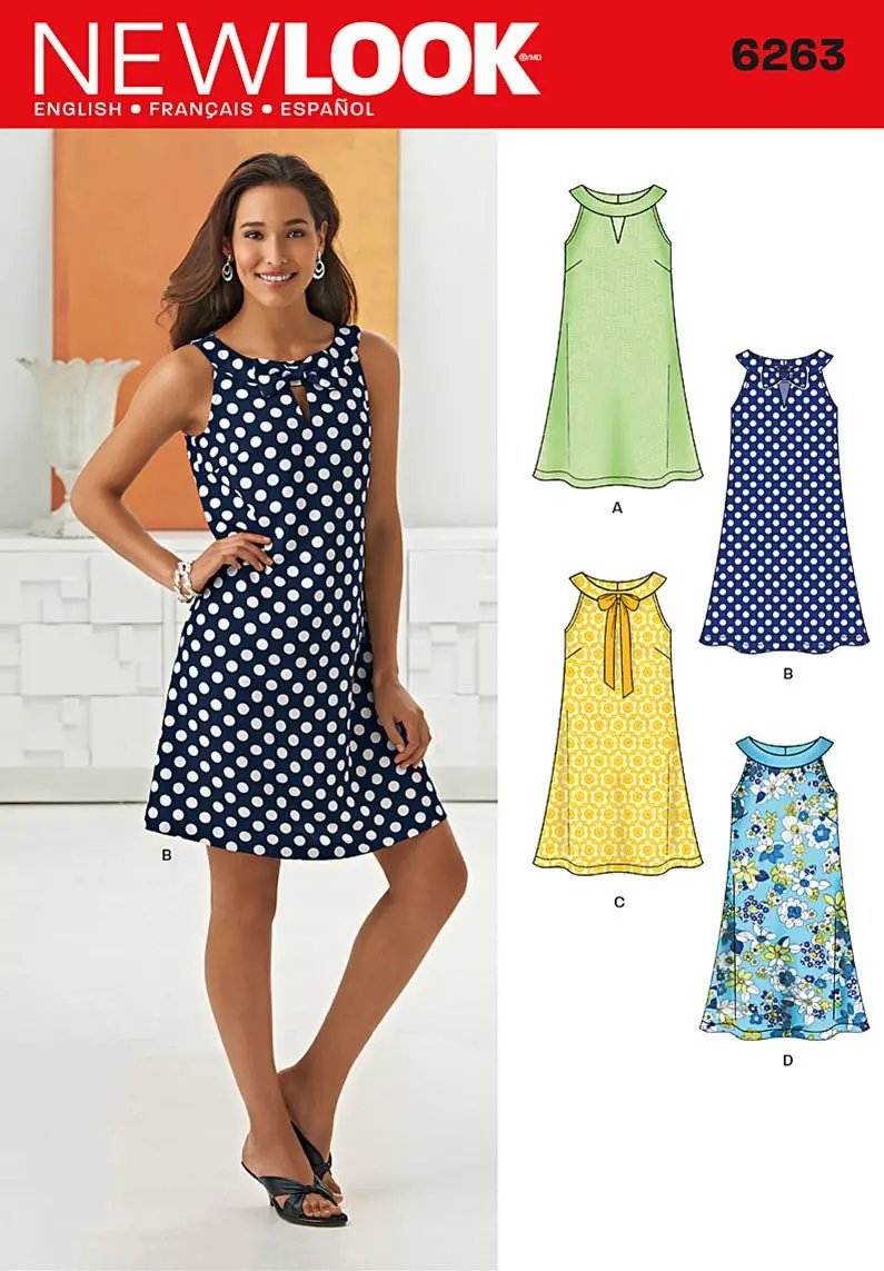 Nl6263 Misses' A- Line Dress 2