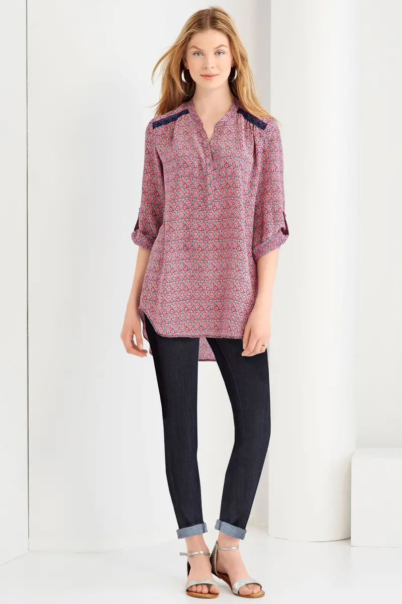 Nl6374 Misses' Shirts With Sleeve And Length Options 1