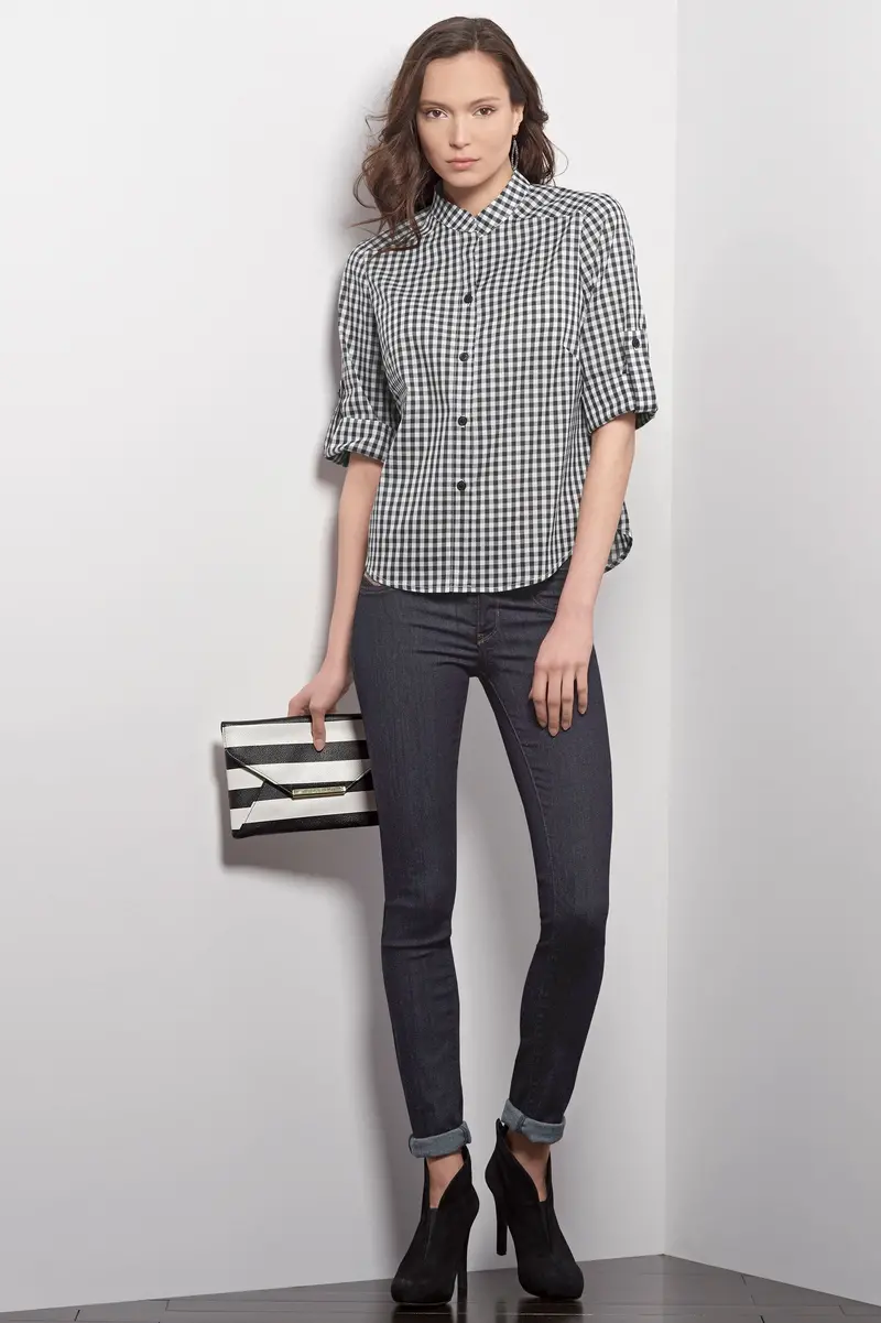Nl6394 Misses' Button Front Tops 1