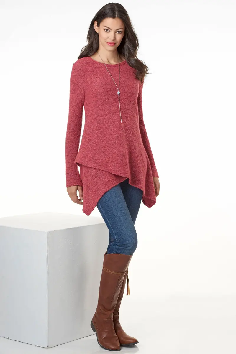 Nl6415 Misses' Knit Tunics 1