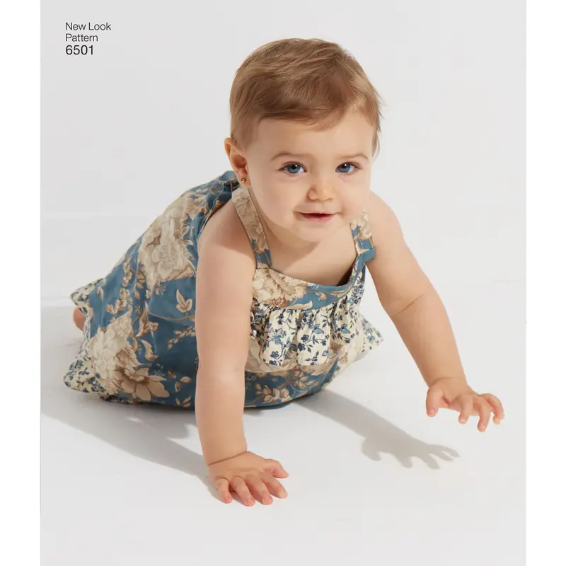 Nl6501 Babies' Dress And Romper 2