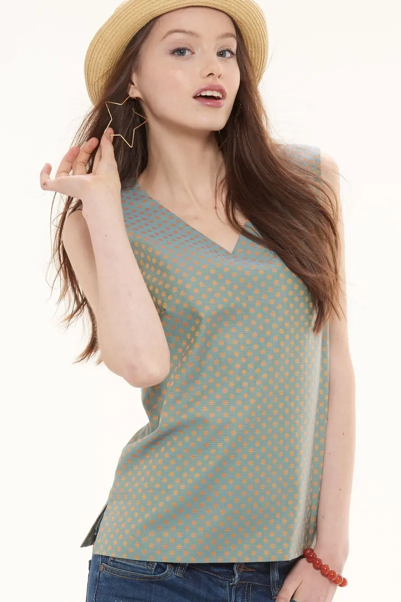 Nl6543 Women's Sleeveless Tops | Easy Sew Pattern 1