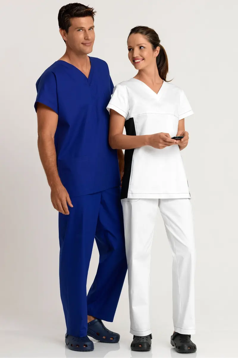 Nl6876 Misses' And Mens' Scrubs Sewing Pattern 1