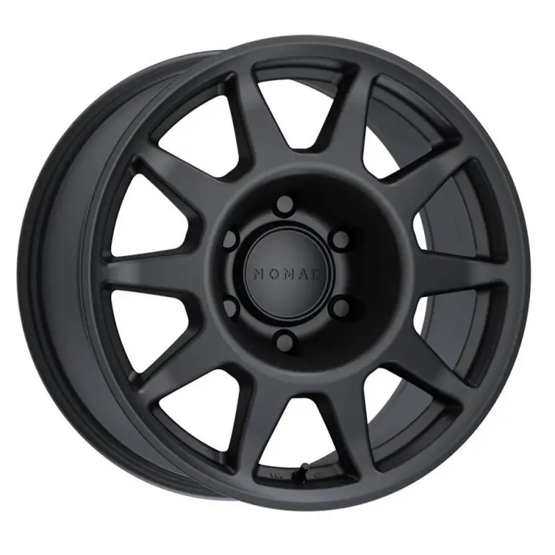 Nomad N505sb Touring 17X8.5In / 6X139.7 Bp / 35Mm Offset / 106.1Mm Bore - Satin Black 1