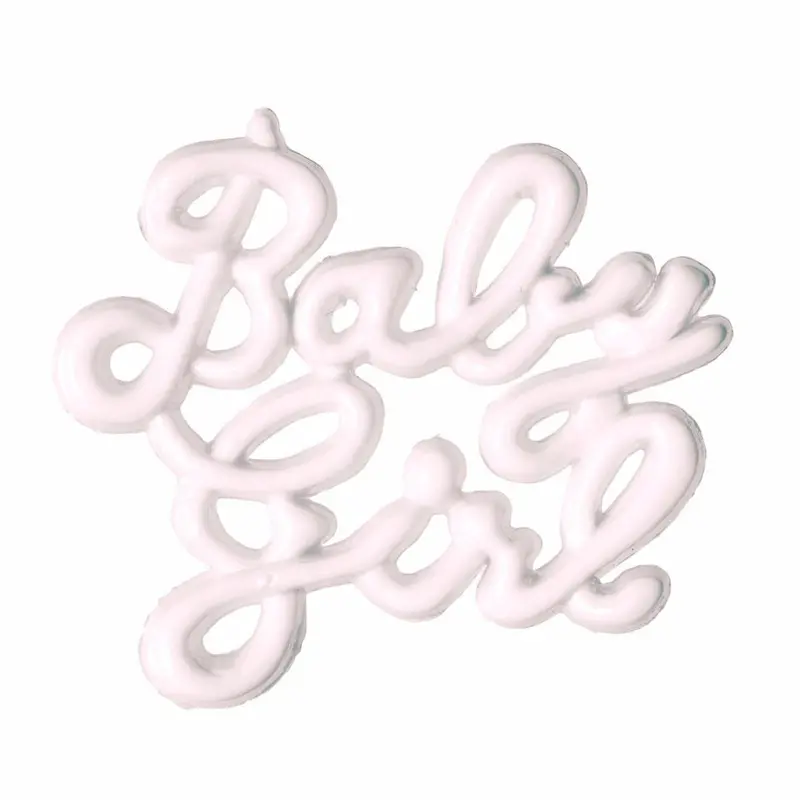 Novelty Baby Girl Wording Buttons 1
