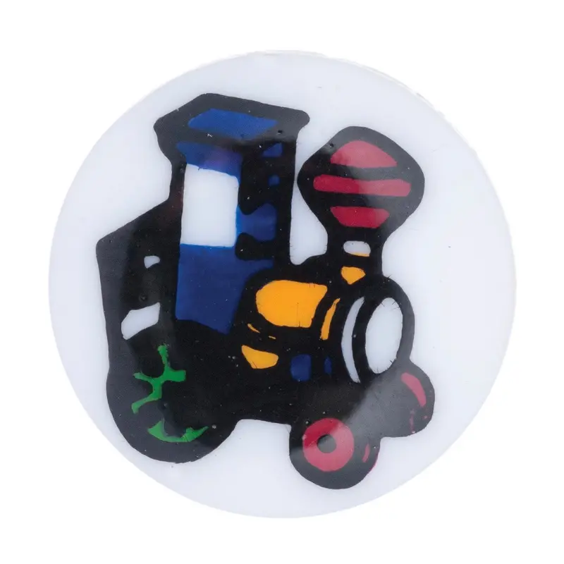 Novelty Train Design Buttons 15Mm Size 1