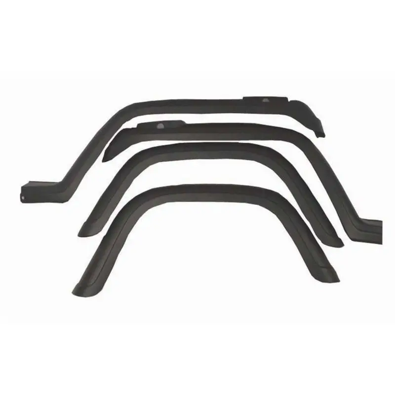 Omix 4-Piece Fender Flare Kit- 87-95 Jeep Wrangler Yj 1