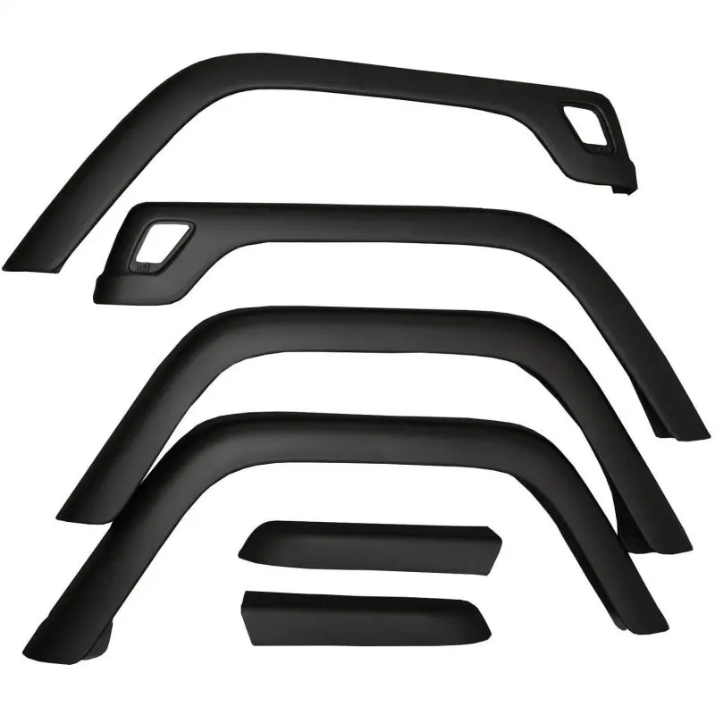 Omix 6-Piece Fender Flare Kit- 97-06 Jeep Wrangler 1