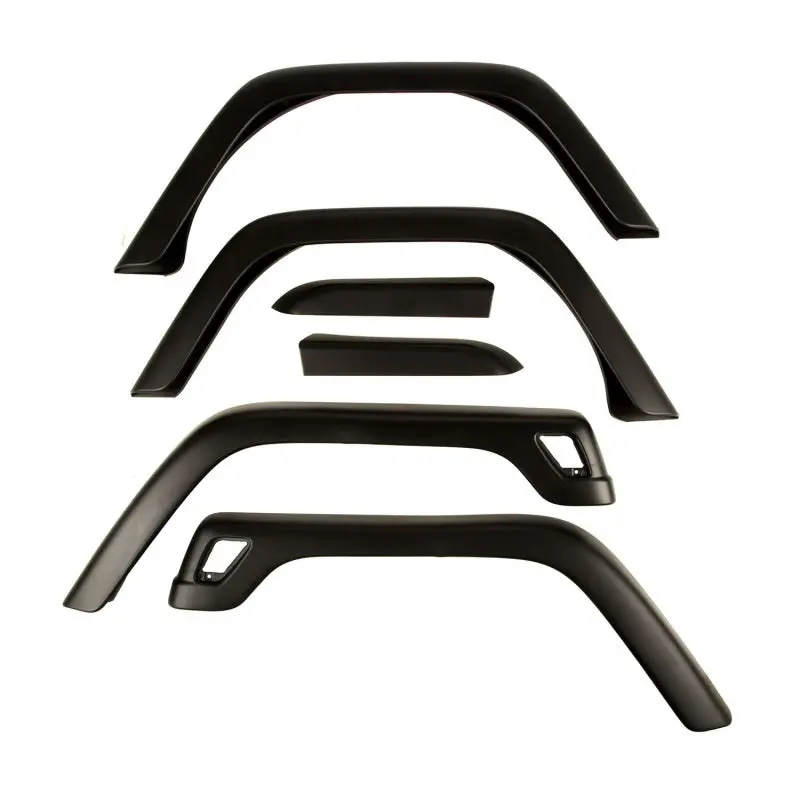 Omix 6-Piece Fender Flare Kit- 97-06 Jeep Wrangler 1
