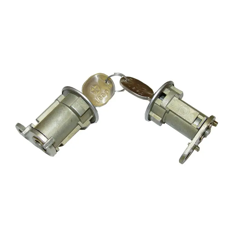 Omix Door Lock Cylinder Set- 76-90 Jeep Cj/Xj/Mj/Yj 1