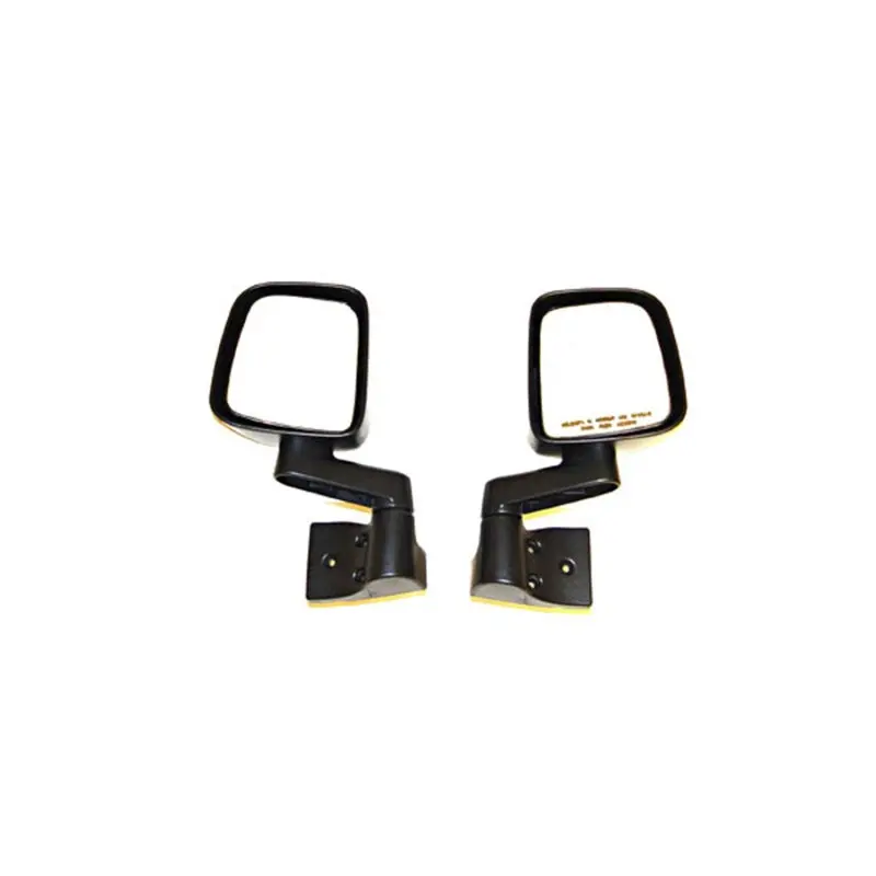 Omix Door Mirror Kit Black- 87-06 Jeep Wrangler 1