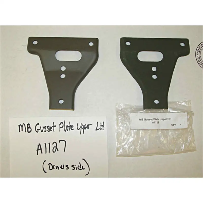 Omix Front Bumper Upper Gusset Lh- 41-45 Willys Mb & Gpw 1