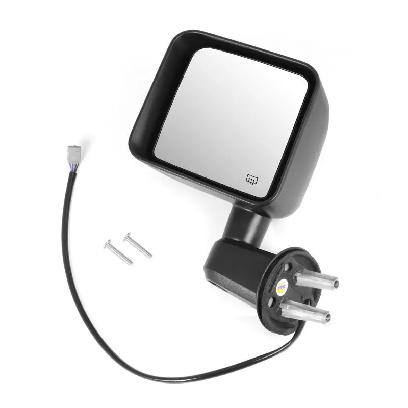 Omix Heated Power Mirror Left Black- 11-13 Wrangler 1