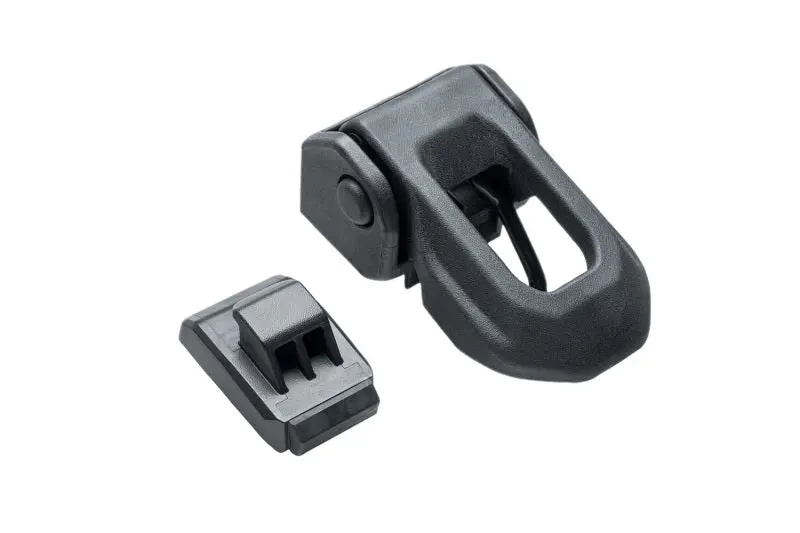 Omix Hood Catch & Bracket Set 18-22 Jeep Wrangler Jl 20-22 Jeep Gladiator 1