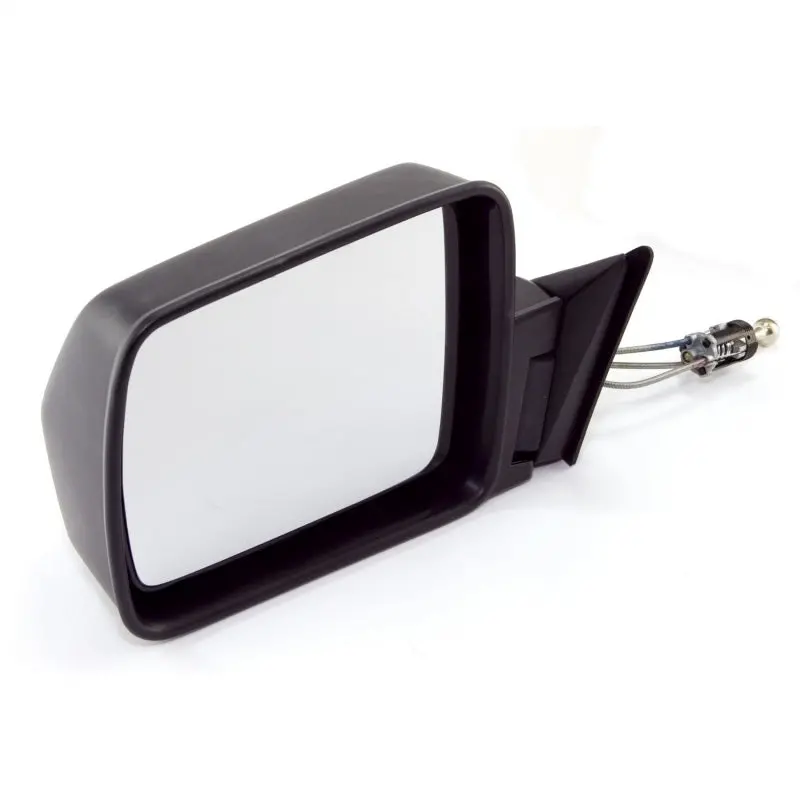 Omix Left Black Mirror 84-96 Jeep Cherokee (Xj) 1