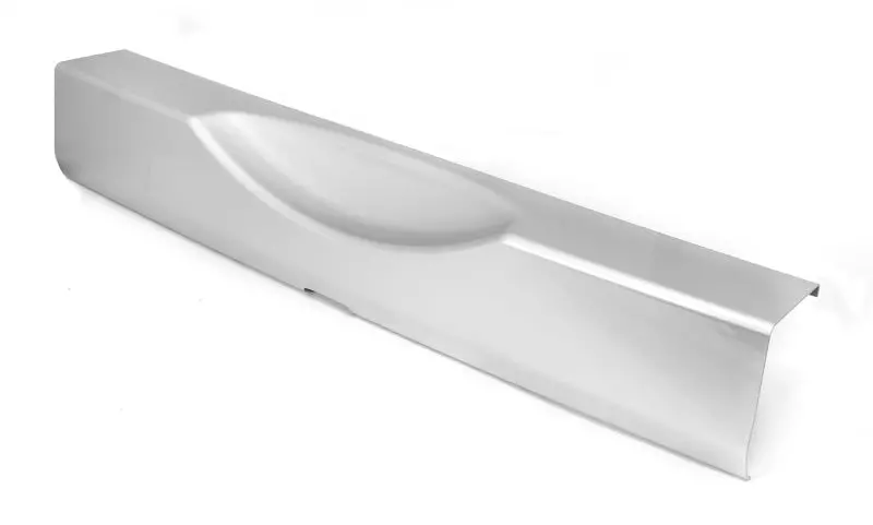 Omix Rear Bumper Applique Silver 07-18 Jeep Wrangler 1
