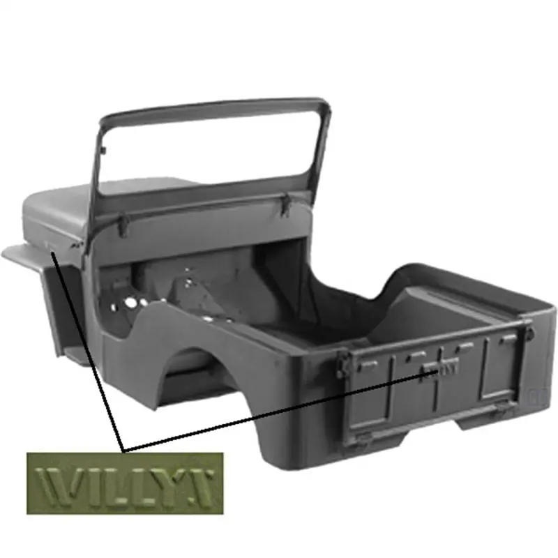 Omix Steel Body Kit- 1943 Willys Mb 1