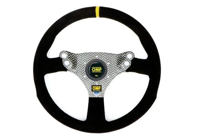 Omp 320 Hybrid S Flat Steering Wheel Black 1