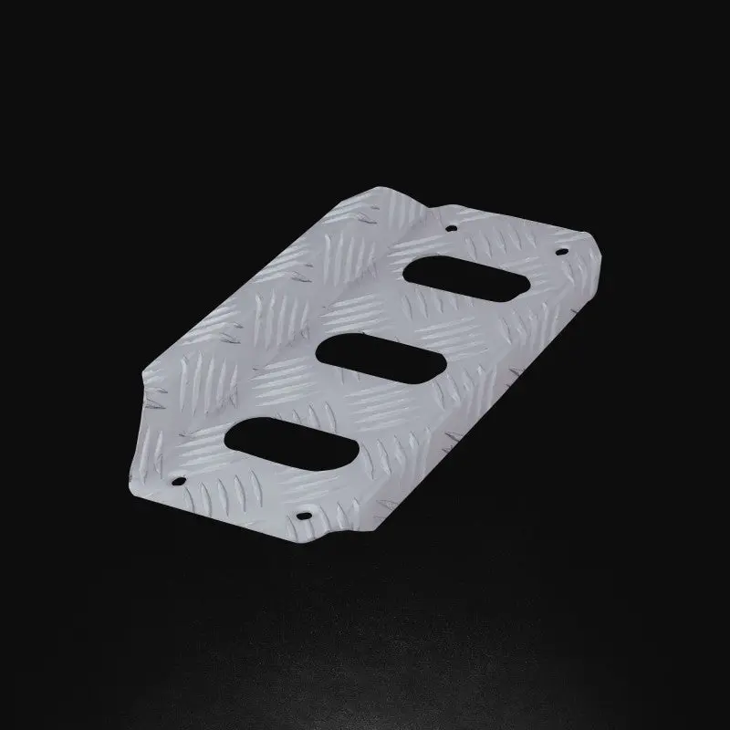 Omp Knurled Anodized Aluminum Foot Rest 1