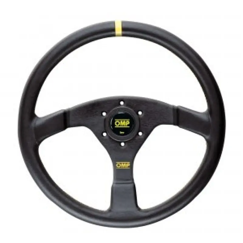 Omp Velocita Flat Steering Wheel 350Mm - - Small Suede (Black) 1