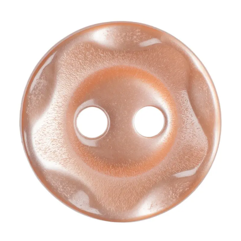 Orange Bevelled Star Buttons 1