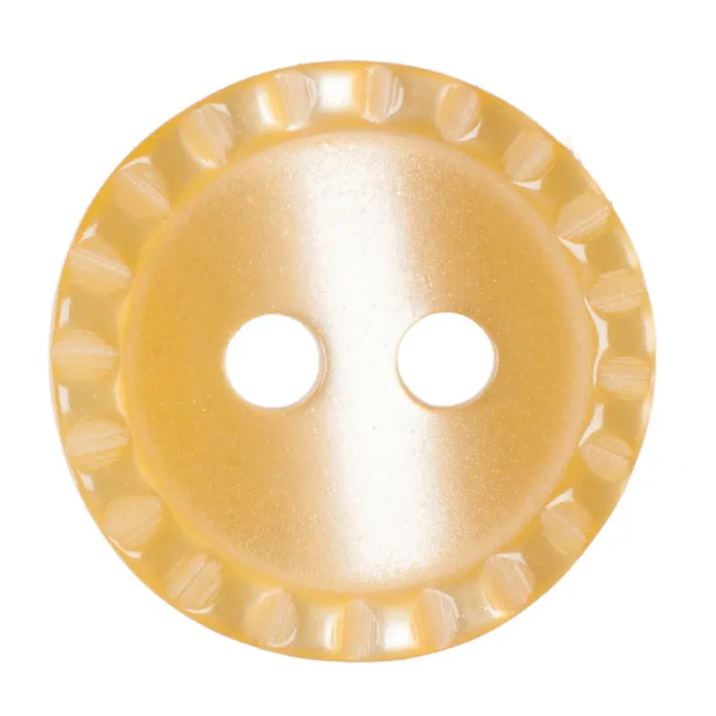 Orange Crimped Edge Buttons 1