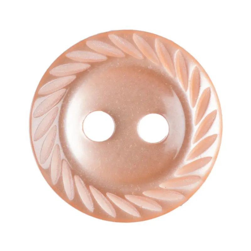 Orange Decorative Edge Blouse Buttons 1