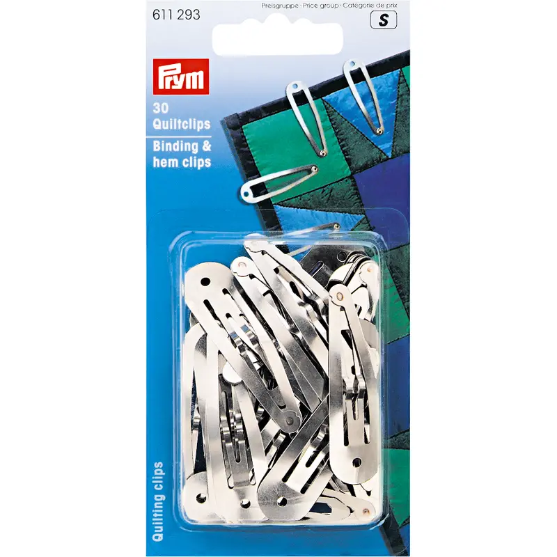 Pack Of Prym Quilt Binding Clips 1