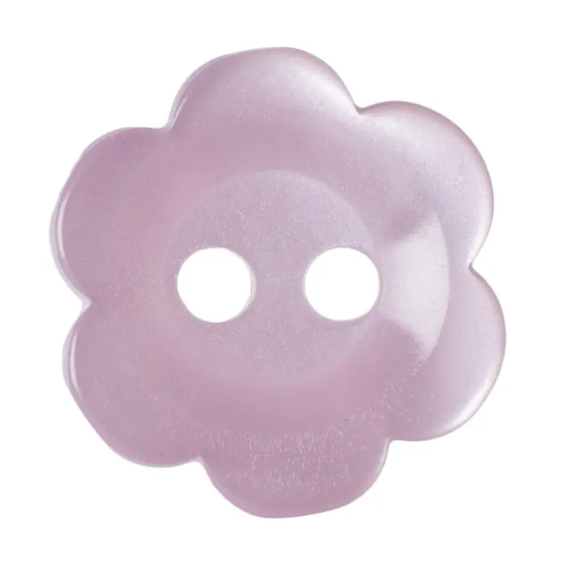 Pink Flower Shape Buttons 1
