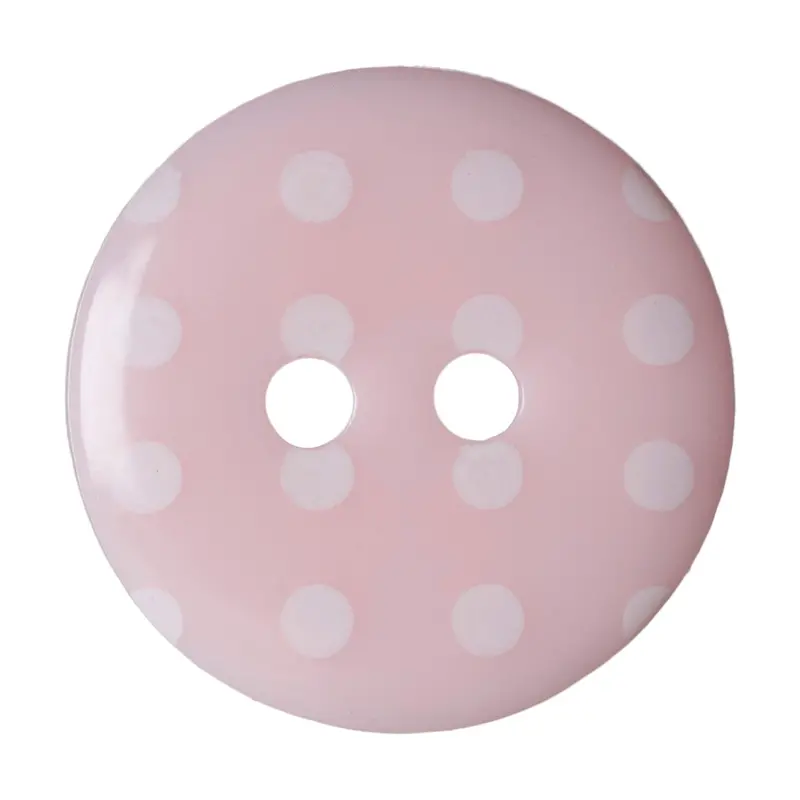 Pink Polka Dot Buttons 1