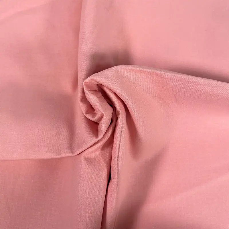 Premium Organic Cotton Solid Fabric, Blush Pink 1