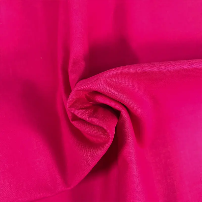 Premium Organic Cotton Solid Fabric, Hot Pink 1