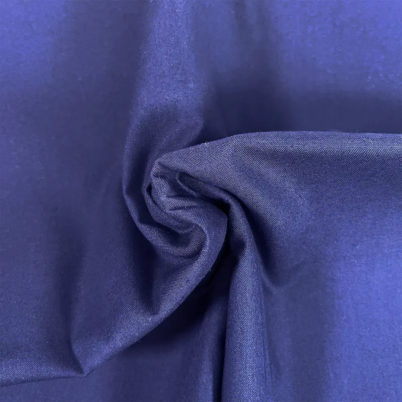 Premium Organic Cotton Solid Fabric, Navy 1