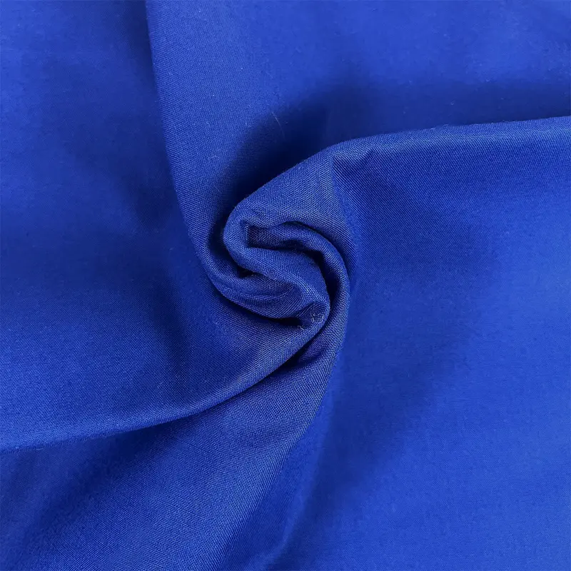 Premium Organic Cotton Solid Fabric, Royal 1