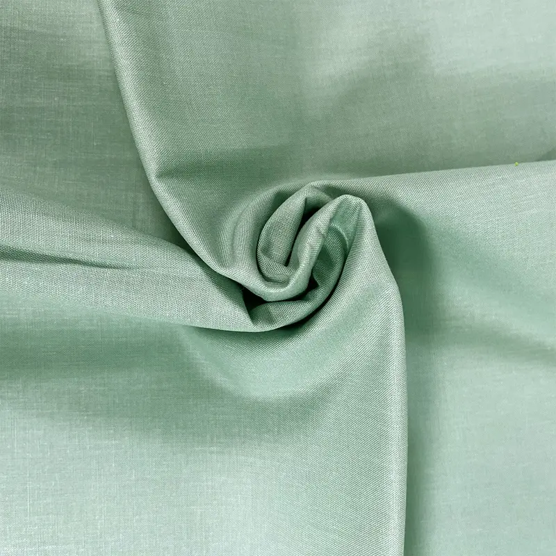 Premium Organic Cotton Solid Fabric, Sage 1