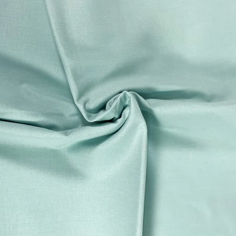 Premium Organic Cotton Solid Fabric, Seafoam 1