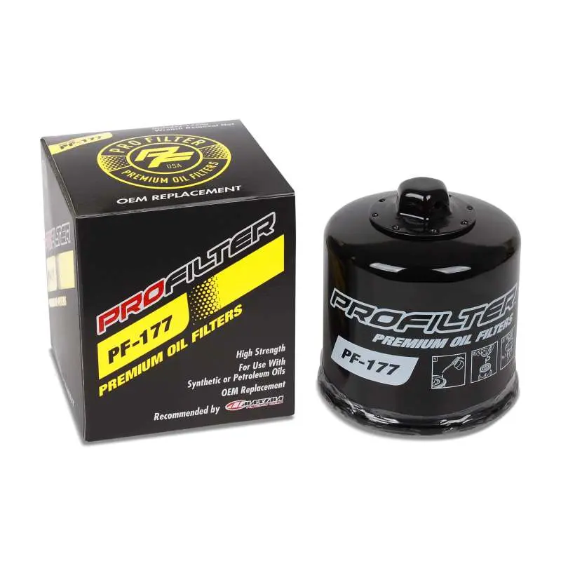 Profilter Buell Spin-On Black Performance Oil Filter 1