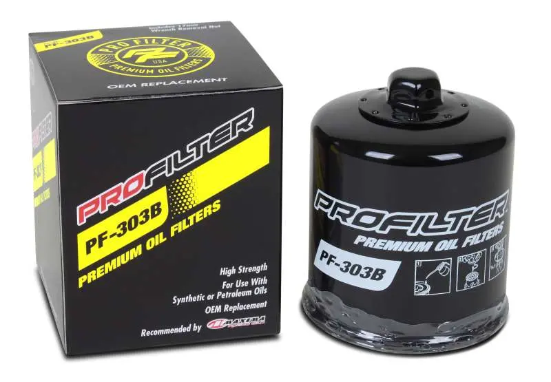 Profilter Honda/Kawasaki/Polaris/Yamaha Spin-On Black Various Performance Oil Filter 1