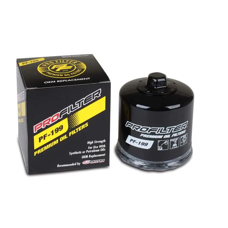 Profilter Nissan/Polaris/Tohatsu Spin-On Black Various Performance Oil Filter 1