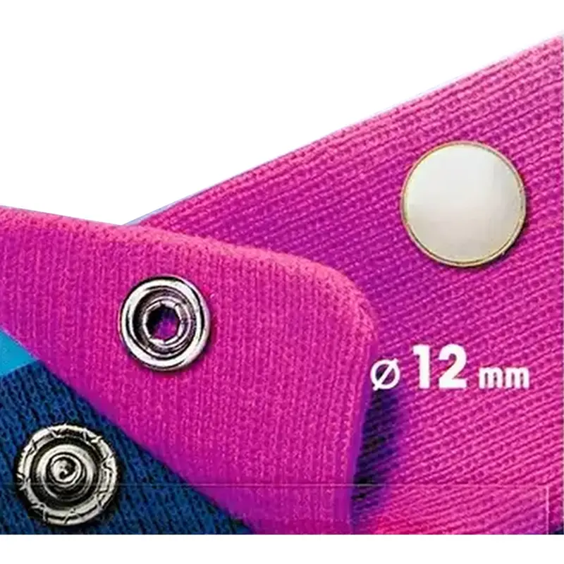 Prym 390117 Pack Of 6 Pearl Press Fasteners 12Mm Jersey 2