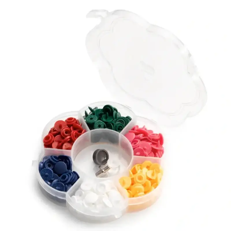 Prym 393950 Colour Snap Fasteners Mini Set With Box 2