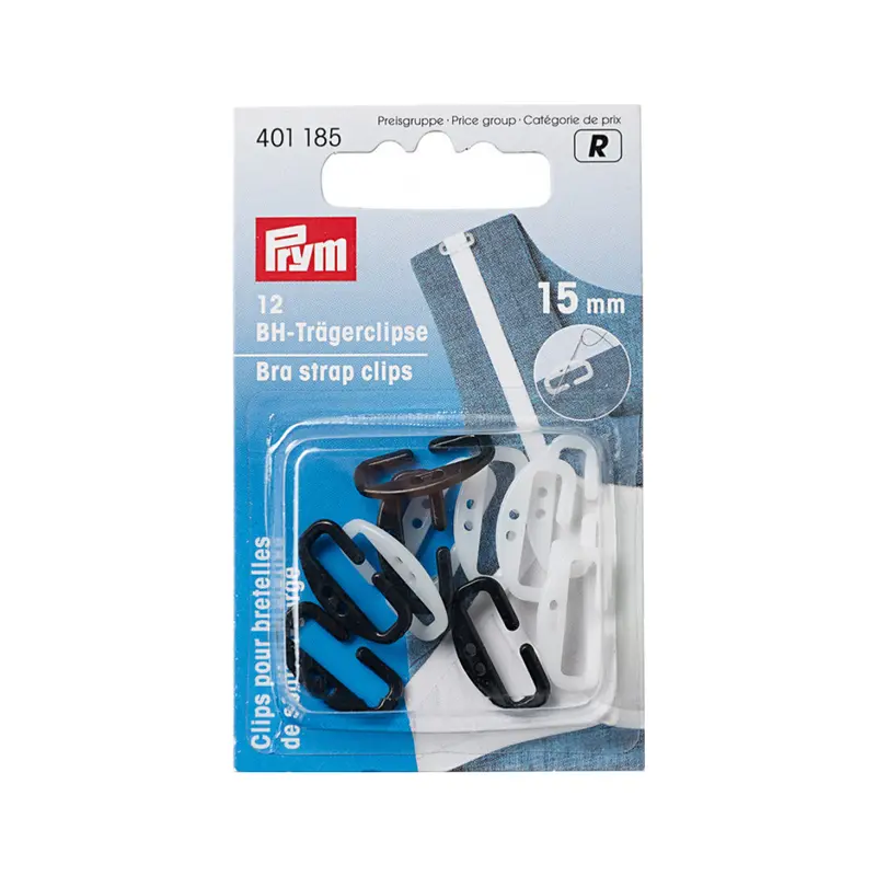 Prym 401185 Pack Of Bra Strap Clips 1