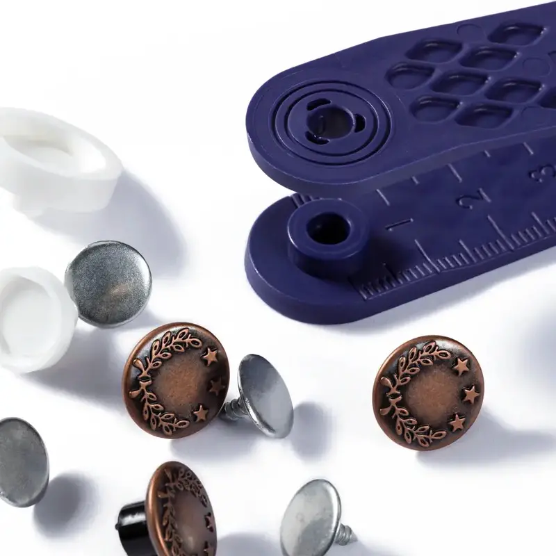 Prym Antique Copper Jeans Buttons 2
