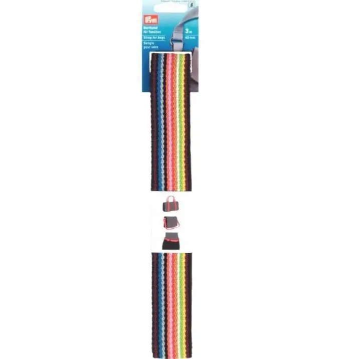 Prym Bag Strap Webbing For Bags - Rainbow 1