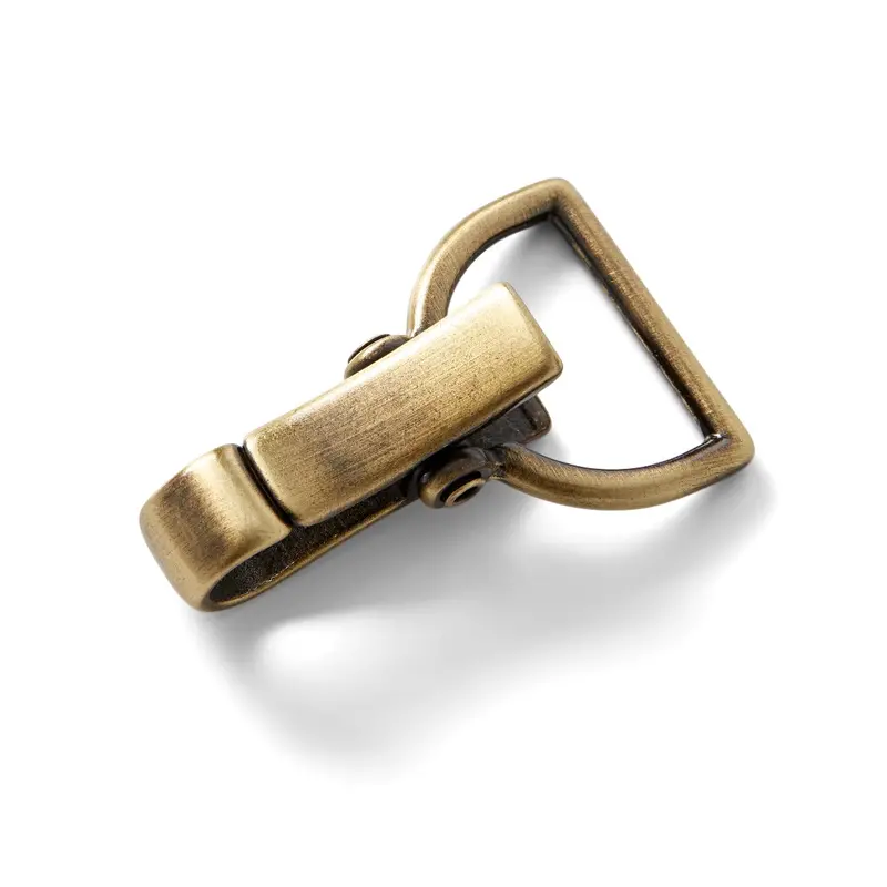 Prym Brushed Brass Snap Hook For Bags 1