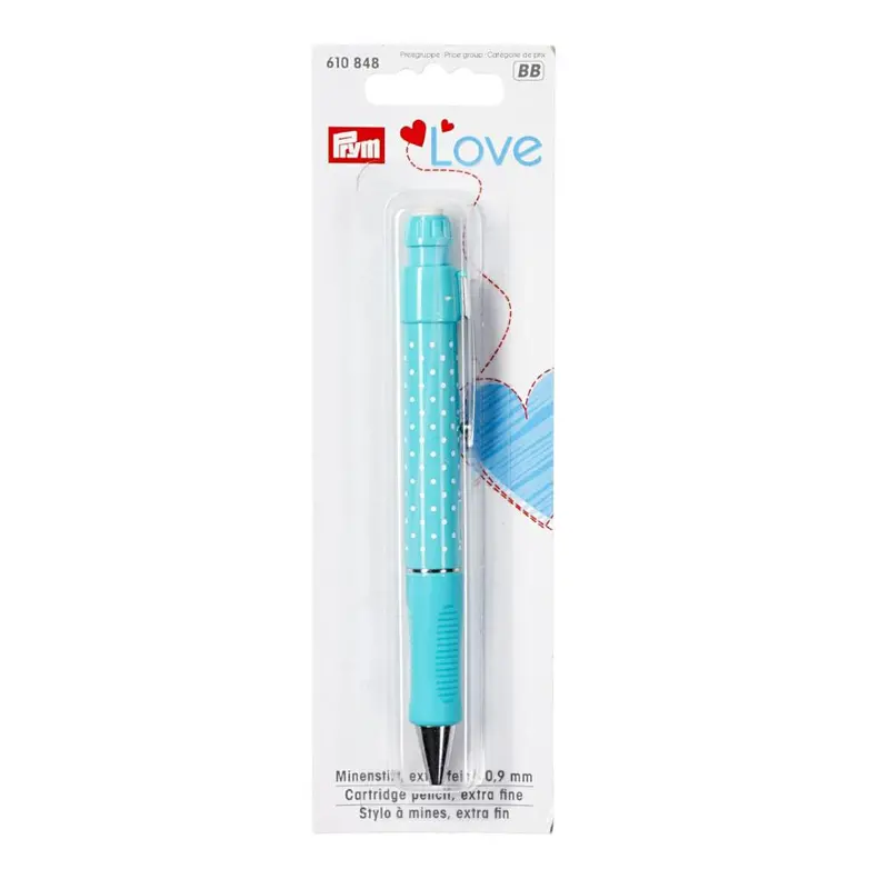 Prym Cartridge Pencil With 2 Leads, White 1