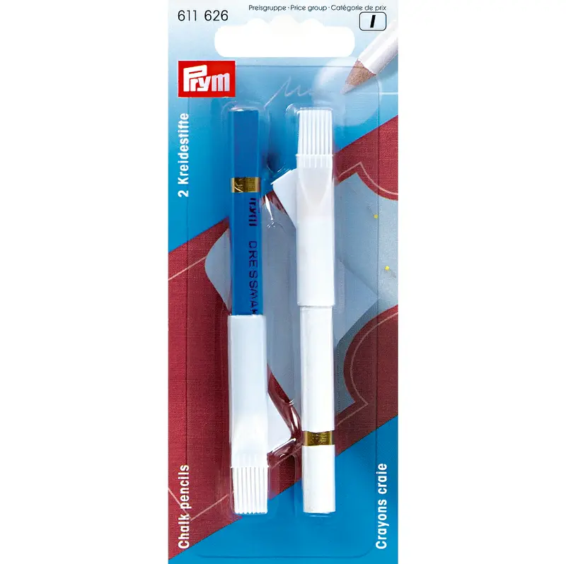 Prym Chalk Marking Pencils | Pack Of 2 1