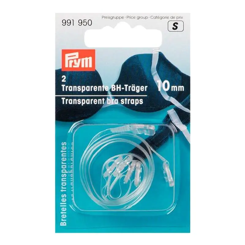 Prym Clear Bra Straps | Transparent 1