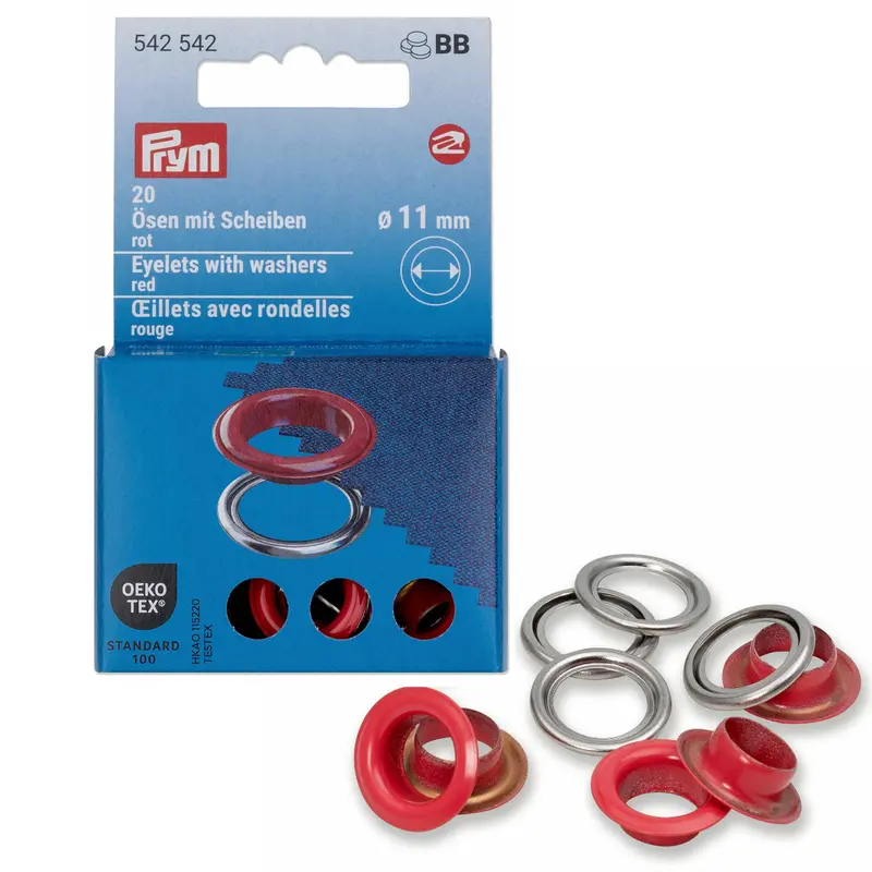 Prym Colour Eyelets 11Mm | Packs Of 20 3